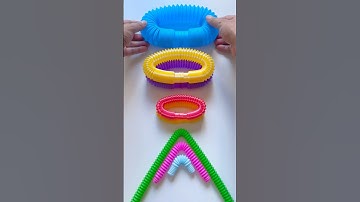 Mini POP-TUBE Click & Crunch ASMR DIY #relax #satisfyingvideos #oddasmr #crunchy