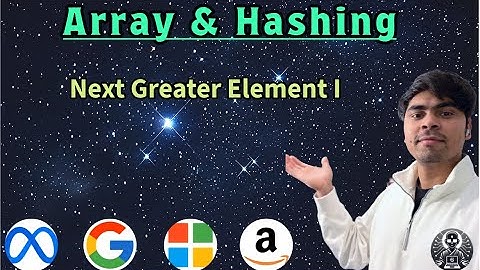 LeetCode 496 | Next Greater Element I | Python Monotonic Stack | AlgoYogi