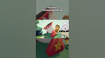 Subtle Foreshadowing. . . .