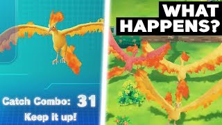 What Happens If You Catch Combo 31 Legendary Pokémon In Let's Go Pikachu \/ Eevee? (We Find A Shiny)