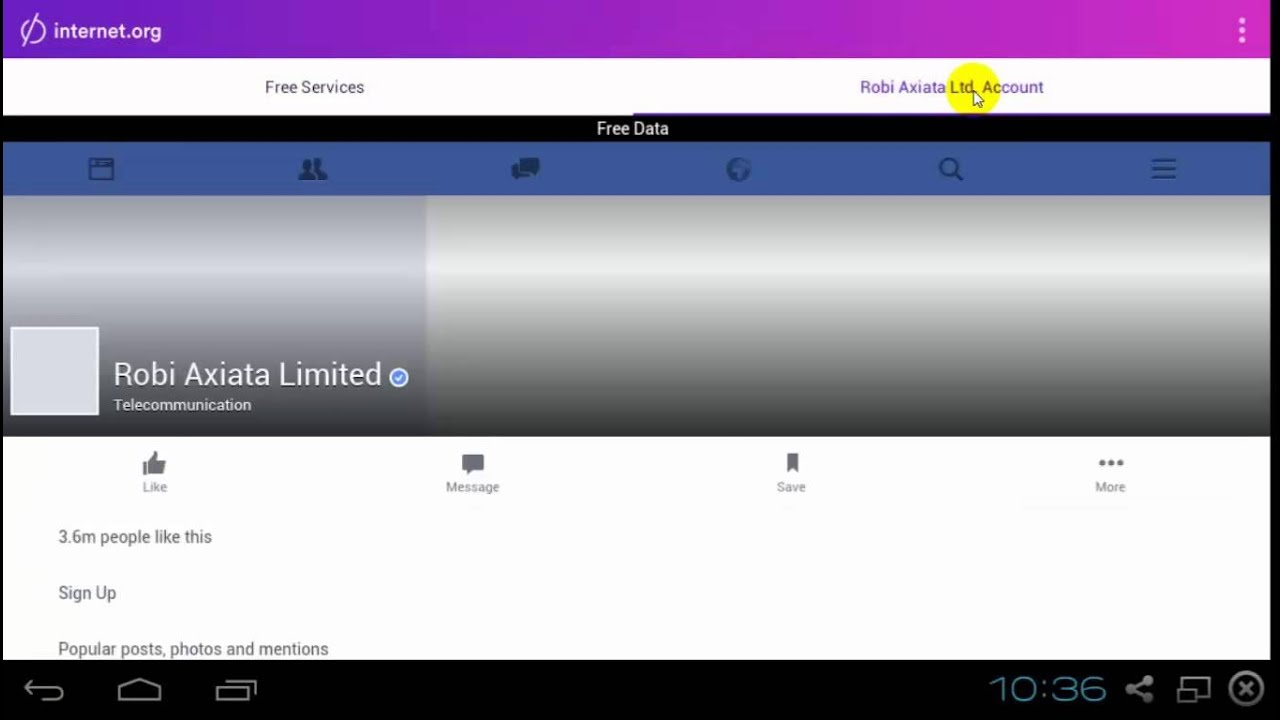 How to use Internet.org on pc in Bangladesh via Robi