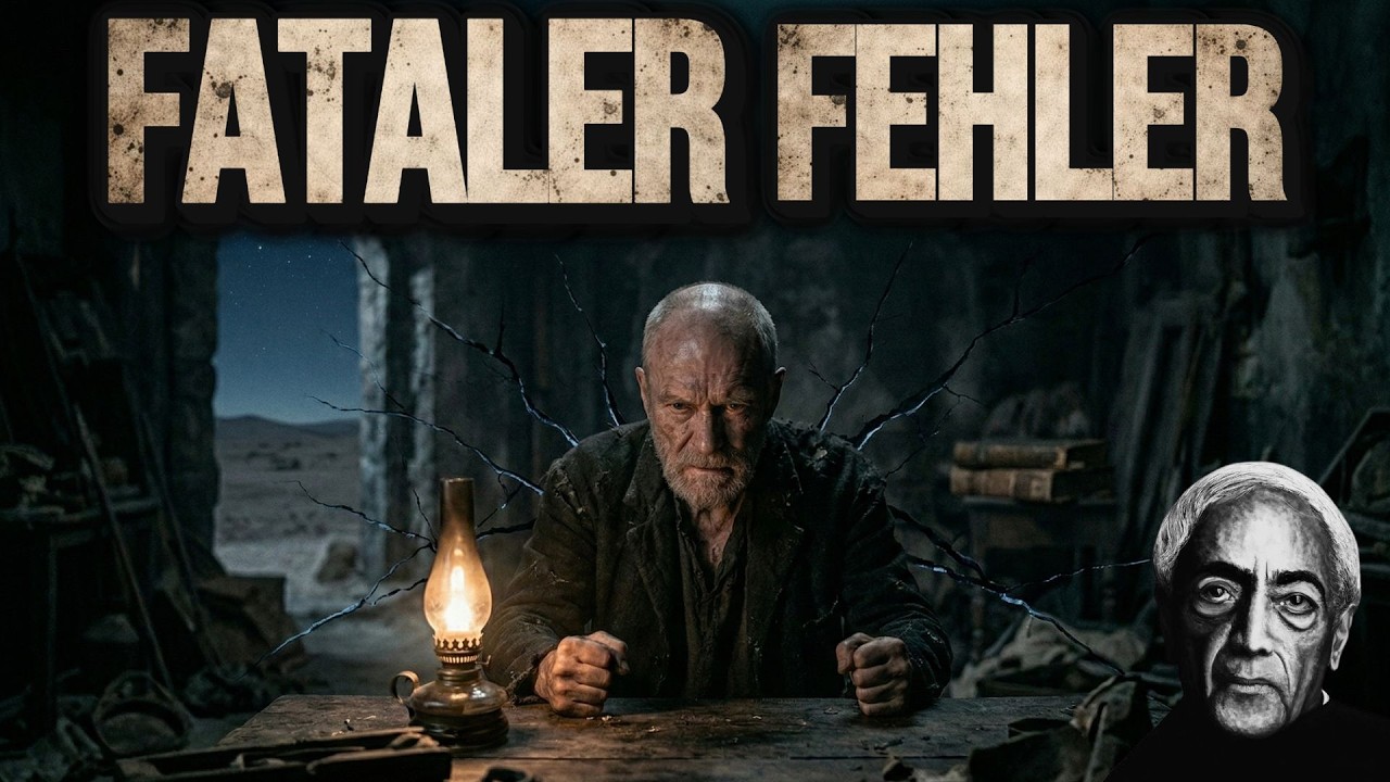 Der Fehler, Den Fast Jeder Beim Leiden Macht | Jiddu Krishnamurti Deckt Auf