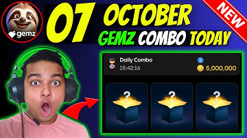 Gemz Daily Code - Gemz Daily Combo 7 & 8 October | Gemz Listing Date - Gemz Airdrop New Update