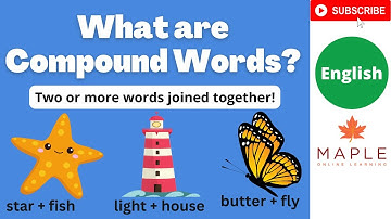 Compound Word Examples ► Learn English & Grammar