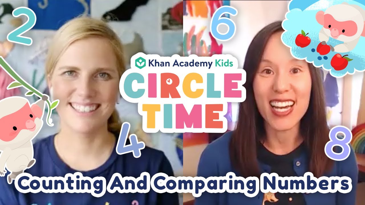 Count & Compare Numbers | Snow Monkey Storytime | Get Well Soon | Circle Time With Khan Academy 