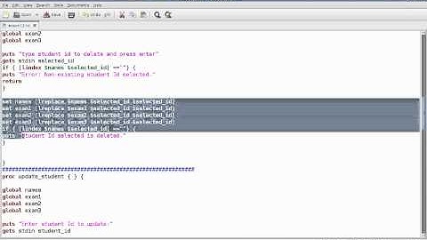 Programming in Tcl/Tk tkinter Tutorial By Example: Classroom Final Marks Spreadsheet