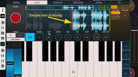 Xequence 2 & AUM, faking an audio clip