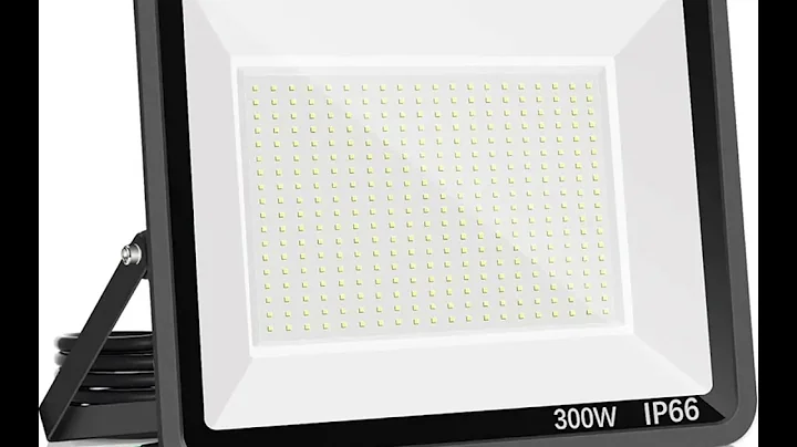 300W LED Stadium Flood Light Outdoor,2000 watt Equivalent 43500LM Super Bright LED Arena Lights