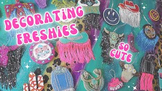 Decorating Western Car Freshies / Testing Amazon Freshie Supplies , Decorations , & Silicone Molds