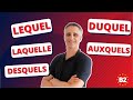 Les pronoms relatifs composs  lequel duquel auquel auxquelles etc