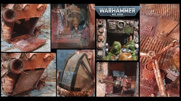 Scratch Build: Challenge - Warhammer 40,000 - ChinOrk Warkopta