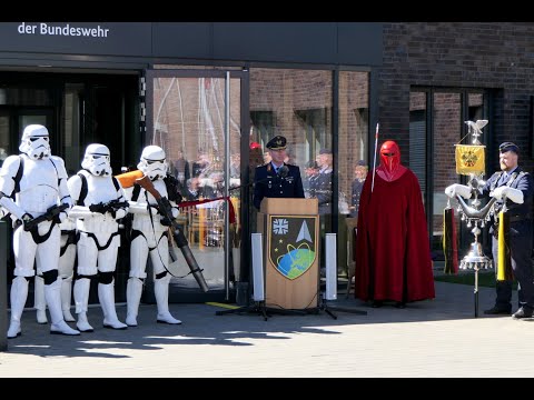 Festakt am Weltraumkommando in Uedem 03.04.2023