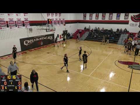 Coon Rapids-Bayard vs Woodbine High School Girls' Varsity Basketball