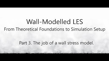 Wall-Modelled LES: From Theoretical Foundations to Simulation Setup. Part 3