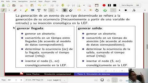 Simulación computacional clase 9-5 Variables de desemepeño y LEF