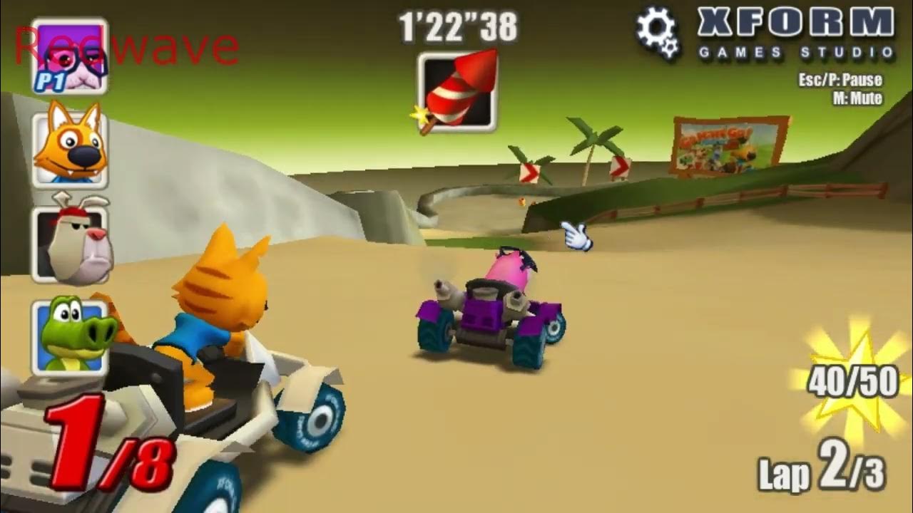 Go Kart Go Nitro (Shockwave) Playthrough 3 YouTube