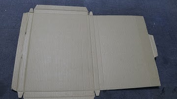 Corrugated Box Cutting Machine / Cardboard packaging boxes