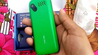 Vgo tel i 252 Mobile Unboxing Color Black+Green Battery 3000 Mah Price Only 2150