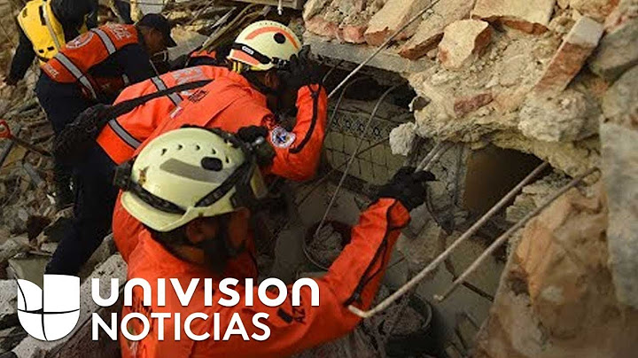 Vea por qué los 'topos' son responsables de una gran cantidad de rescates tras el terremoto