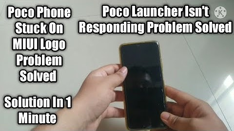 Poco Phone Stuck On MIUI Logo Problem Solved | Poco Launcher Isn