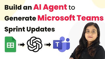 How to Build an AI Agent to Auto-Generate Microsoft Teams Sprint Updates