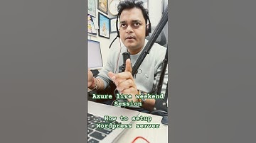 How to setup Wordpress server using AZURE app services.