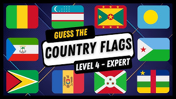 Country Flag Quiz | Level 4 - EXPERT