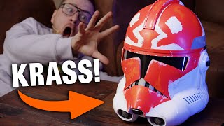 Ahsoka Clonetrooper Helm Unboxing 😍 | #starwars