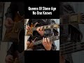 Queens Of Stone Age - No One Knows Guitar and Bass Cover with TONEX #shorts