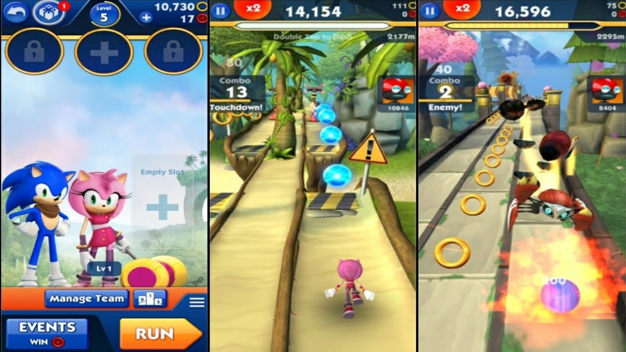 Sonic Dash 2 Sonic Boom Android Gameplay - SuBjeCt Free - YouTube