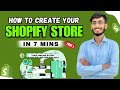 How to create a shopify store  complete shopify tutorial for beginners in urduhindi 2023