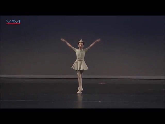 Mikaela Milic, Age 11, YAGP Seattle 2015, Bie Mir Bist Du Shein class=