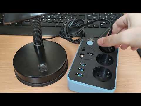 Сітковий фільтр XOKO SP-3-3-1, 2 м, 3 EU розетки, 1 міжнародна розетка, 3 USB сірий фото від покупців 3