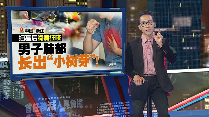 扫墓后胸痛狂咳还发烧   男子吸入霉菌染上“霉菌性肺炎” | 新闻报报看 08/04/2024 - 天天要闻