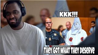 AFRICAN AMERICAN REACTS TO KKK MEMBERS REACTING TO LIFE SENTENCES!!! #reaction #crime #top #criminal