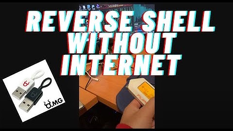 Reverse Shell on a computer without Internet Access | OMG plug + HIDX attack + Flipper Bad  USB