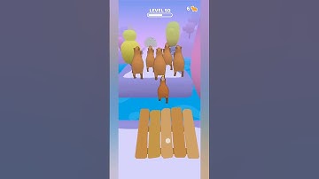 Capybara Rush Android, ios Mobile Gameplay #Shorts