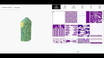 3d configuration cloth using three.js, webgl, canvas