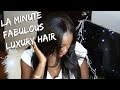 La minute fabulous luxury hair