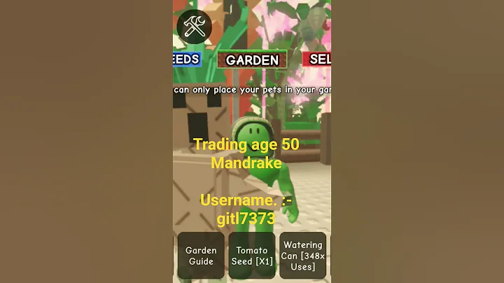 Trading pets grow a garden #growagarden #roblox #sheckles #stealabrainrot  #jandel