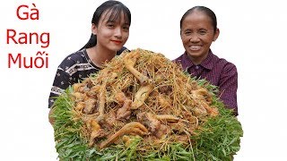 Bà Tân Vlog - Làm Đĩa Gà Rang Muối Siêu To Khổng Lồ Thơm Nức Mũi