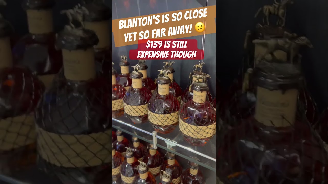 Когда видишь кучу Blanton’s, но не можешь купить ни одного! 
