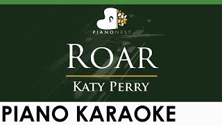 Katy Perry - Roar - LOWER Key (Piano Karaoke Instrumental)