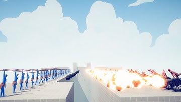 Cannon vs Every Unit - Totally Accurate Battle Simulator TABS