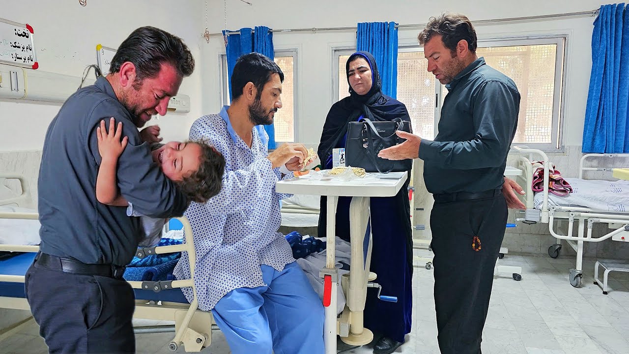 Nourbakhsh returns home and the family rejoices in a long day. A visit from Kobra's brother