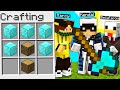 I MIEI AMICI REAGISCO AI 10 CRAFTING BANNATI SU MINECRAFT!!