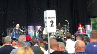 The B-52s GIVE ME BACK MY MAN forest hills NY summer 2018