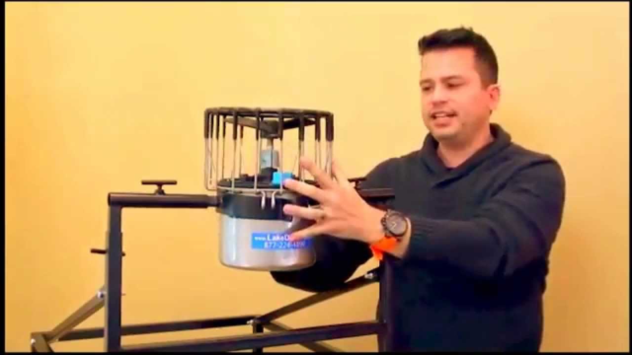 KASCO DEICER mounting options - The Free Standing Frame