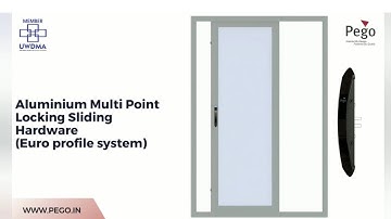 PEGO SL 85 Sliding Multi point locking handle