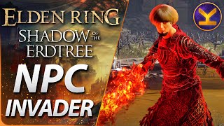 Elden Ring DLC - NPC Invader - Fire Knight Queelign - Belurat Tower Settlement